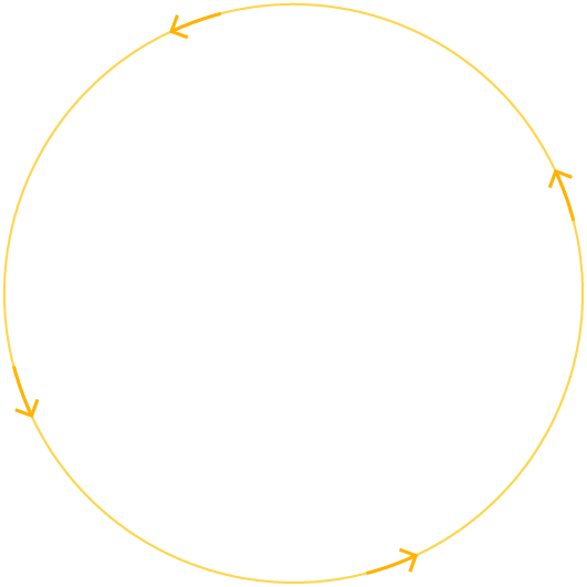 yellow circle with 4 arrows